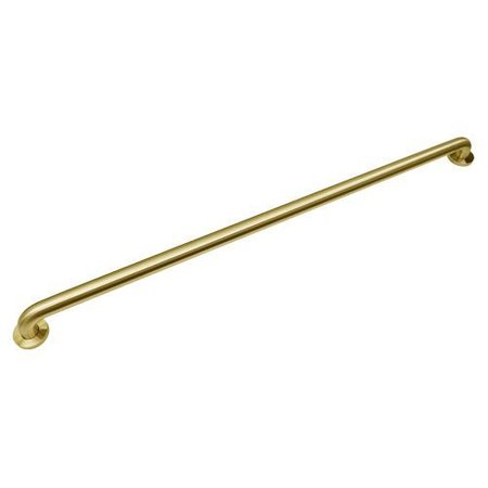 MACFAUCETS 42 in. Grab Bar Assembly In Satin Brass, GB-42 GB-42 SB